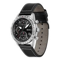 Reloj Hugo Boss Hombre Pilot Edition Chrono in Acero 1513853 - 1513853
